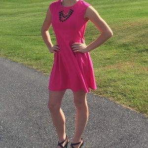 Hot pink dress worn once!